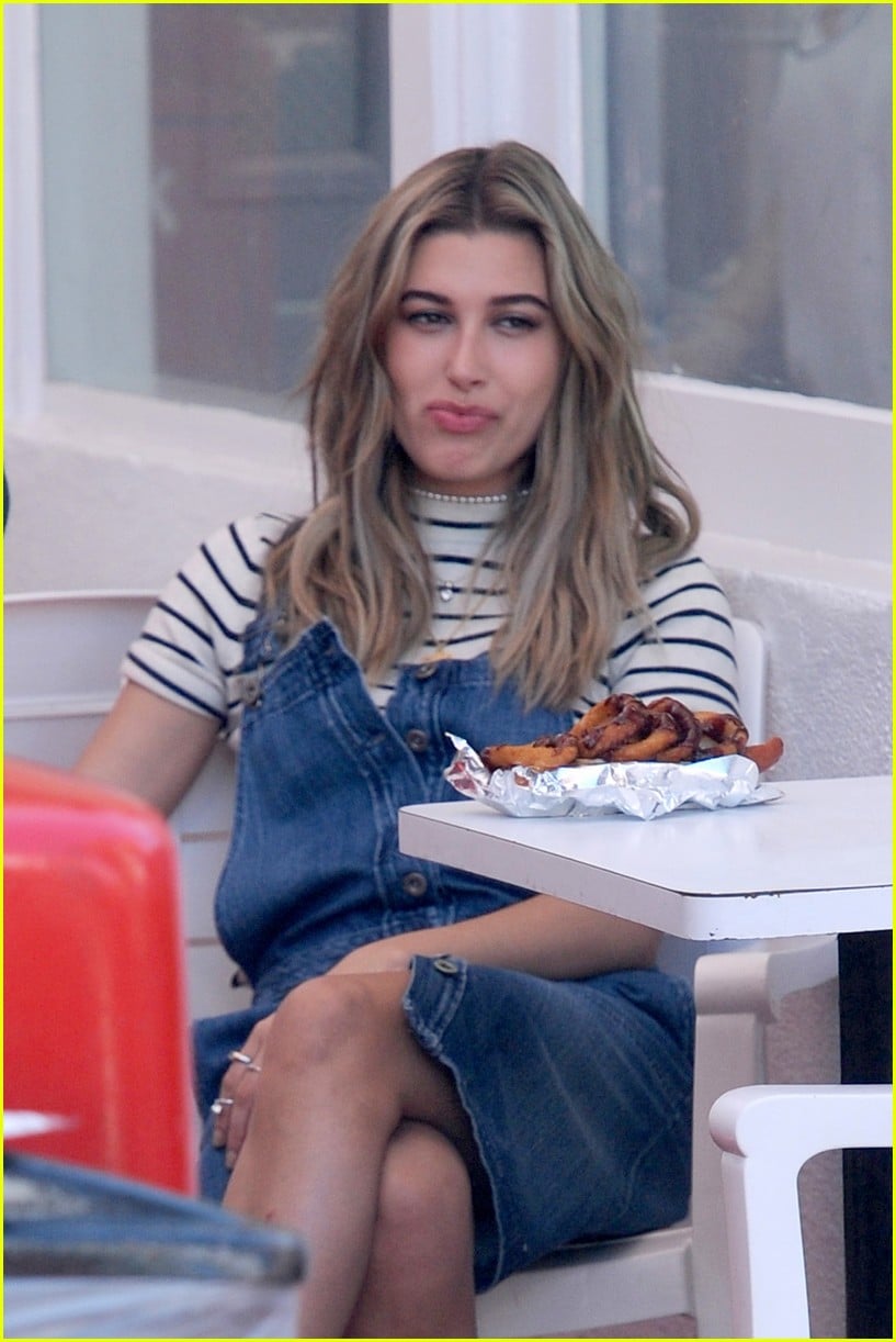 Full Sized Photo of hailey baldwin lucky blue smith shoot 09 | Lucky