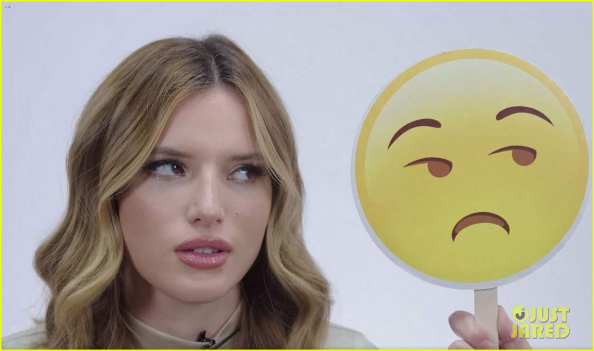 Bella Thorne Perfectly Recreates Emojis in This New Video - Watch Now ...