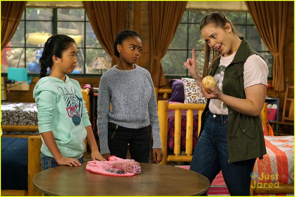 Full Sized Photo of zuri hawk egg ravi gf bunkd tonight stills 01 Zuri & Tiffany Find An Eagle