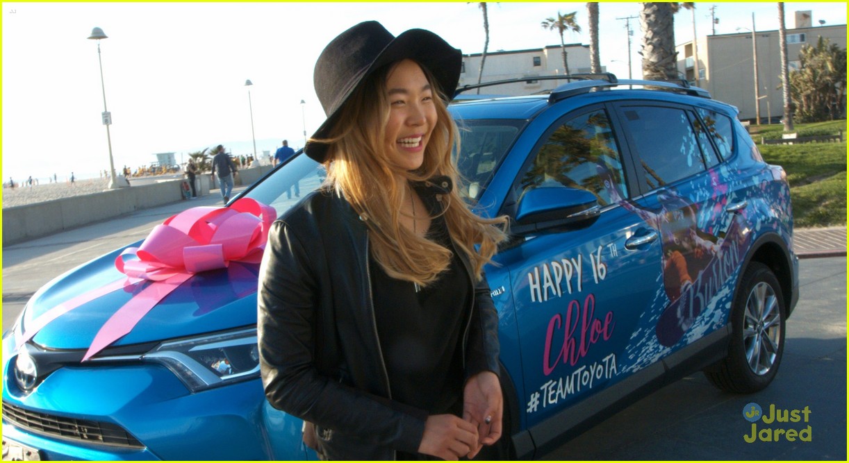 Snowboarder Chloe Kim Named To Team Toyota Roster For 16th Birthday ...