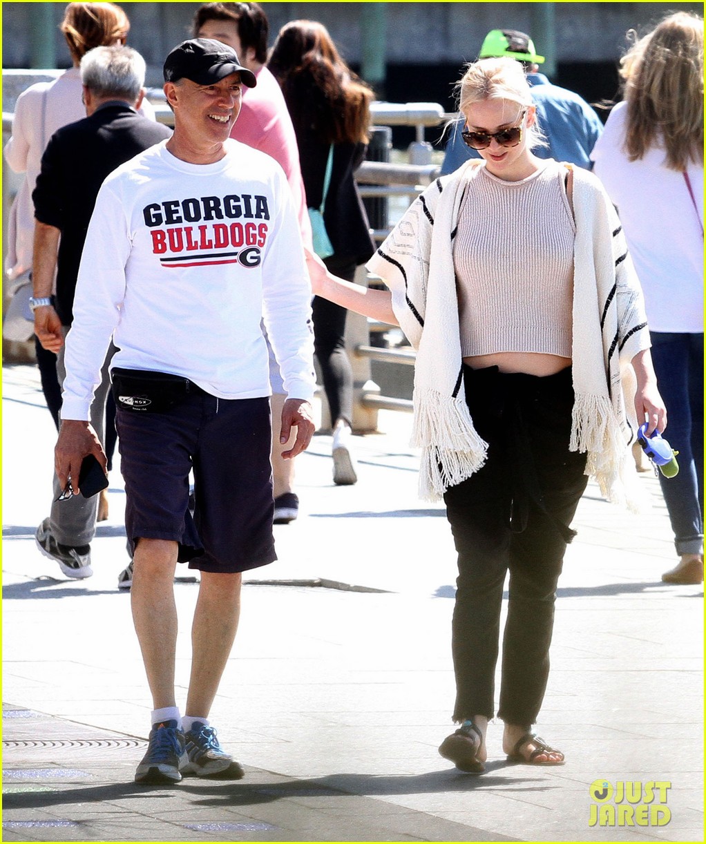 Full Sized Photo of jennifer lawrence takes dog pippi for walk nyc 10