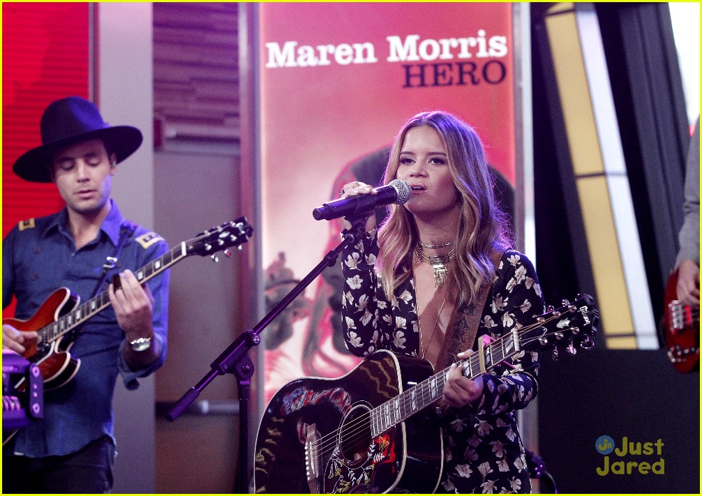 Full Sized Photo of maren morris my church gma performance 04 | Maren