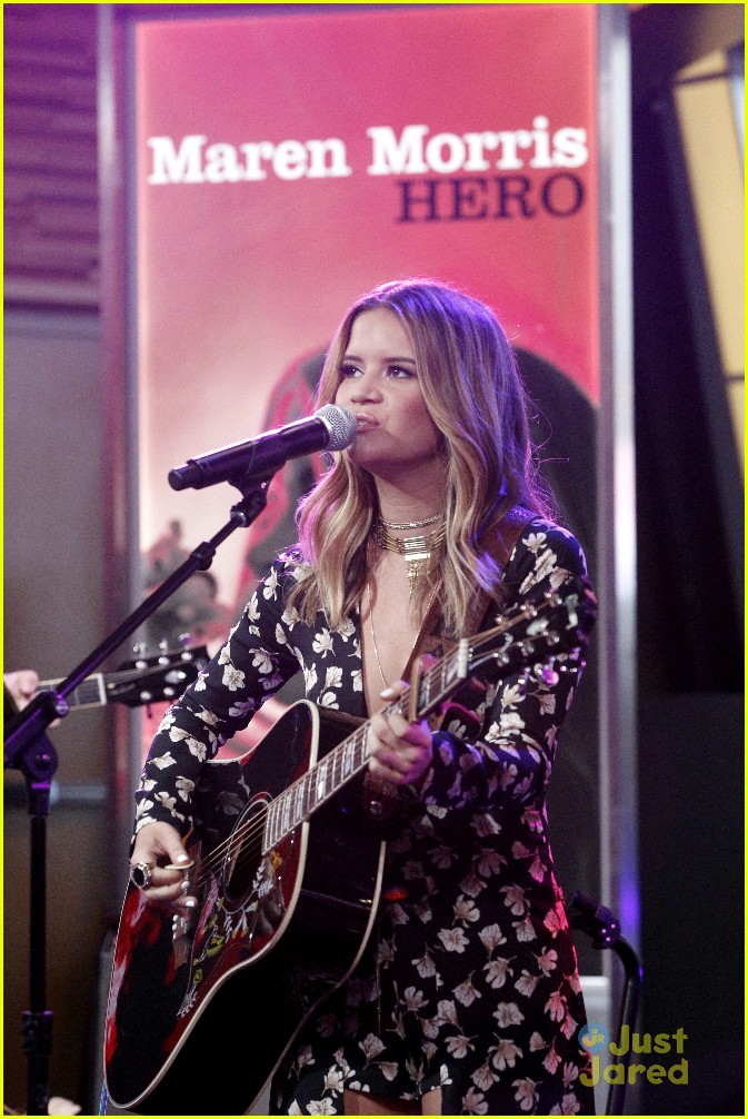 Full Sized Photo of maren morris my church gma performance 07 | Maren