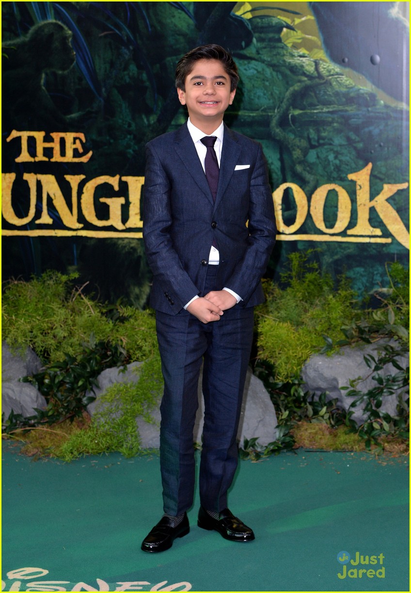 Full Sized Photo of neel sethi england premiere jungle book 01 | Neel ...