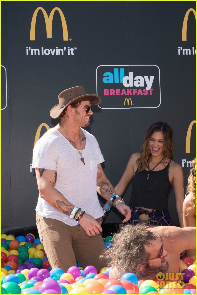 Tyler Blackburn & Ashley Benson Hang at the Bootsy Bellows Coachella