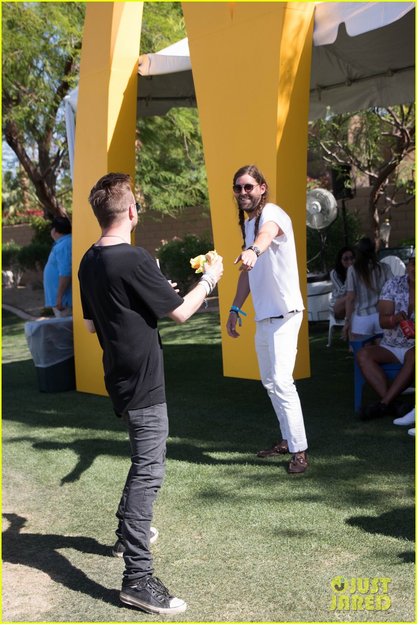 Tyler Blackburn & Ashley Benson Hang at the Bootsy Bellows Coachella