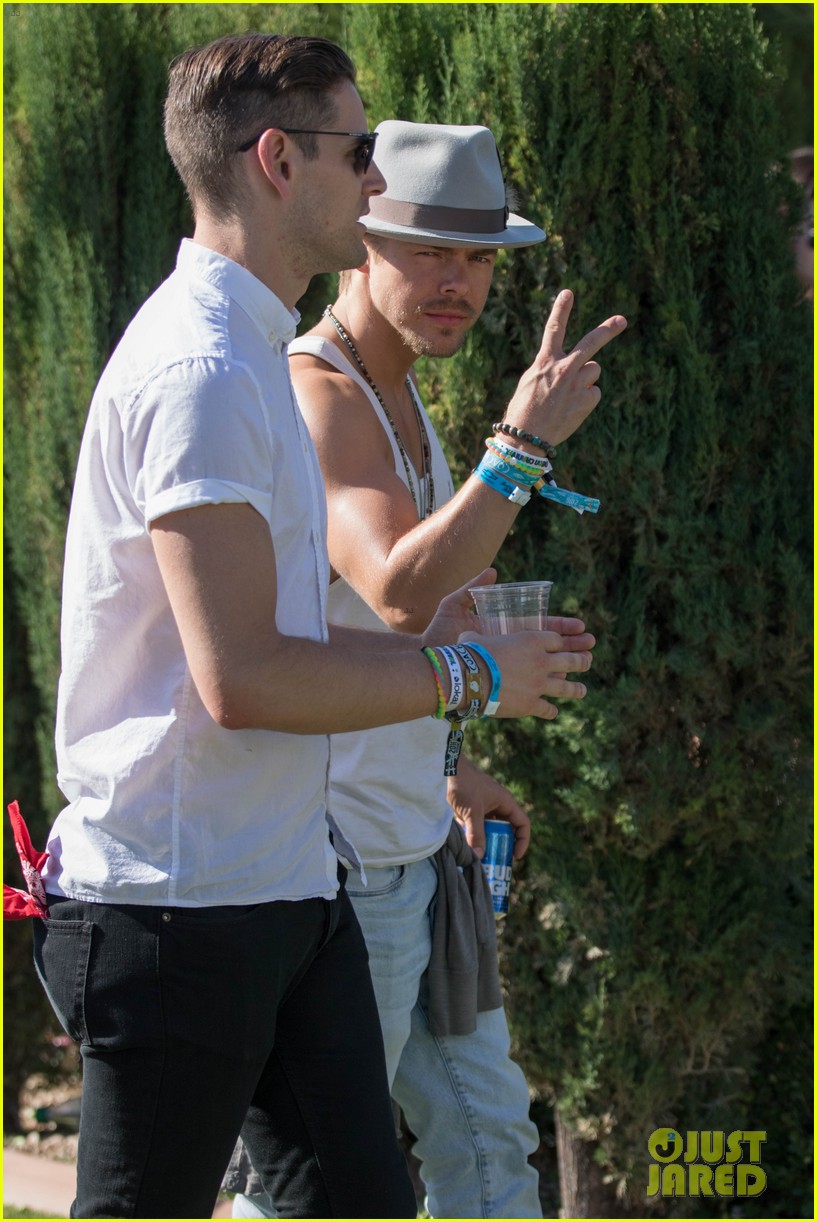 Tyler Blackburn & Ashley Benson Hang at the Bootsy Bellows Coachella