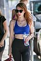 emma roberts workout gas fuel up talks red hair color 08