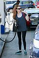 emma roberts workout gas fuel up talks red hair color 20