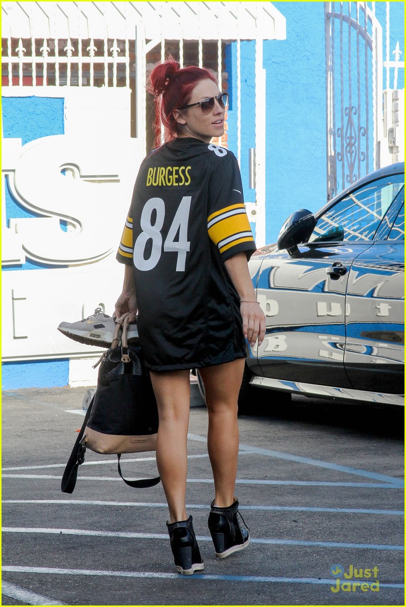 Sharna Burgess Wears Antonio Brown's Steeler Jersey to DWTS Practice: Photo  961674, Antonio Brown, Dancing With the Stars, Sharna Burgess Pictures