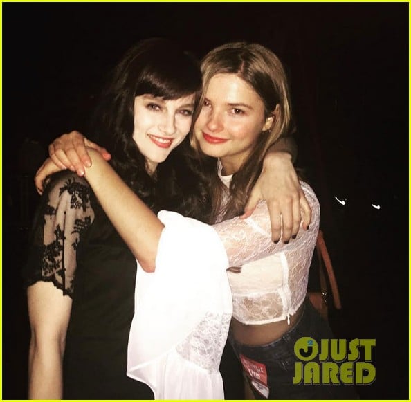 Aubrey Peeples Gets Support From Stefanie Scott at 'Nashville' Concert