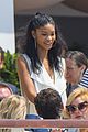 chanel iman gets cglam at cannes party 04