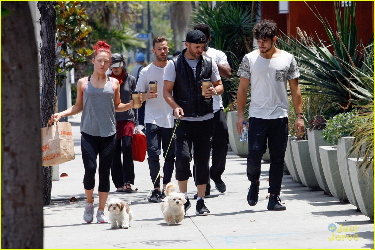 Witney Carson, Sharna Burgess, Lindsay Arnold & DWTS Cast Grab Lunch