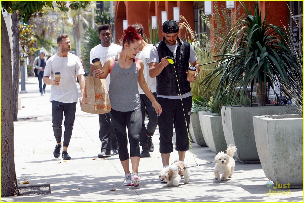 Witney Carson, Sharna Burgess, Lindsay Arnold & DWTS Cast Grab Lunch