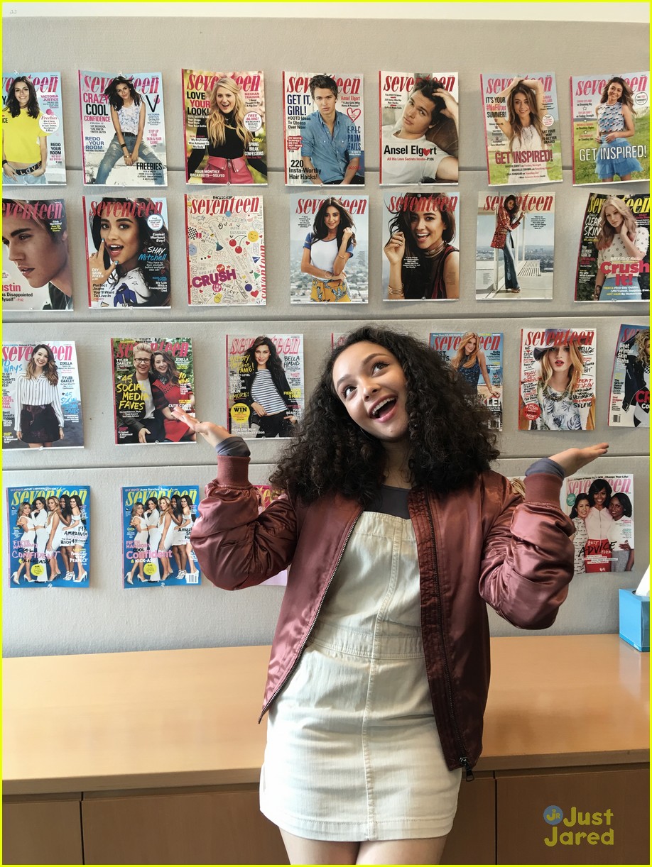 Kayla Maisonet Hangs With Stuck In The Middle Sister Jenna Ortega In