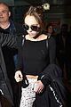 lily rose depp arrives airport cannes 03