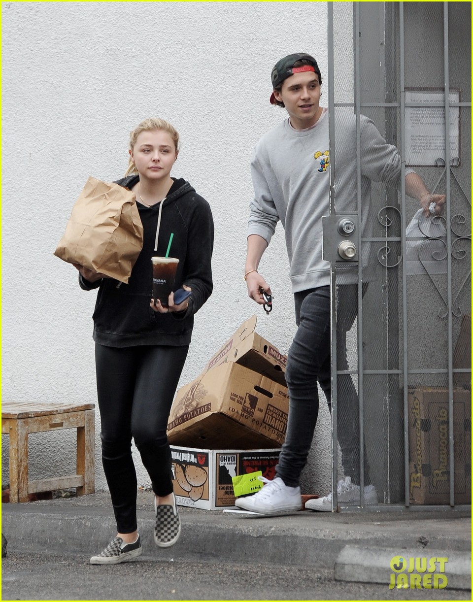 Chloe Grace Moretz and Brooklyn Beckham