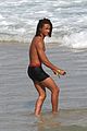 jaden smith wears just his calvins for a dip at the beach 15