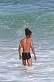 jaden smith wears just his calvins for a dip at the beach 24
