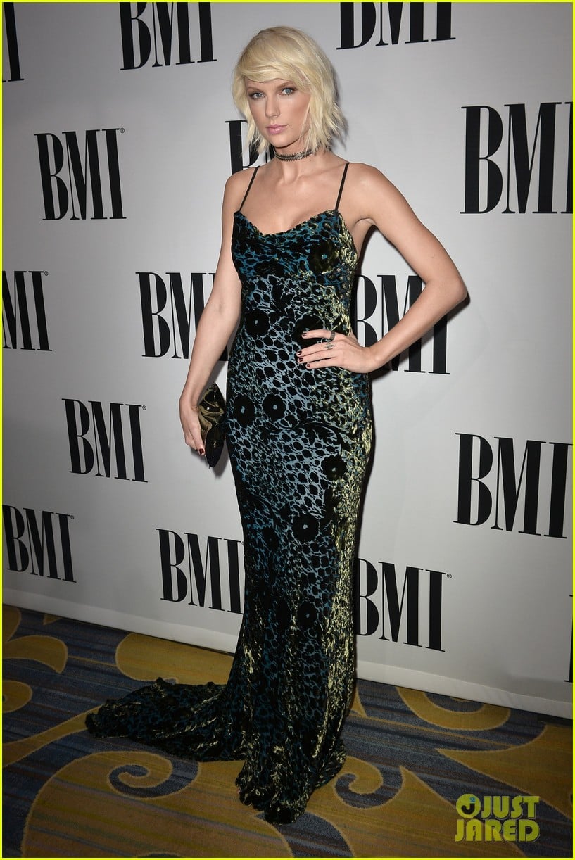 Taylor Swift Accepts the Taylor Swift Award at BMI Pop Awards! Photo