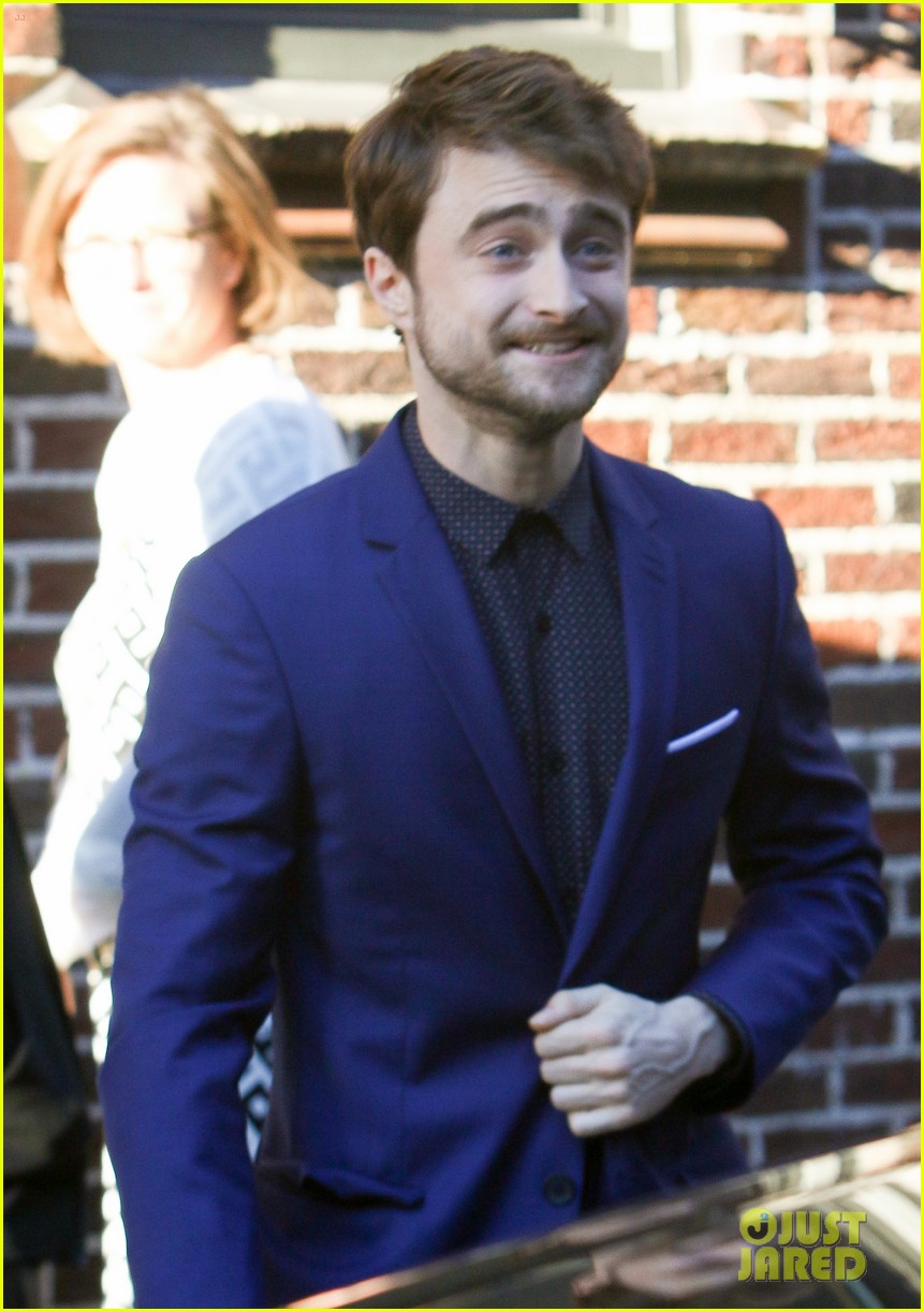 Full Sized Photo Of Daniel Radcliffe Stephen Colbert Appearance Farting Bad Guy Quote 01 1366