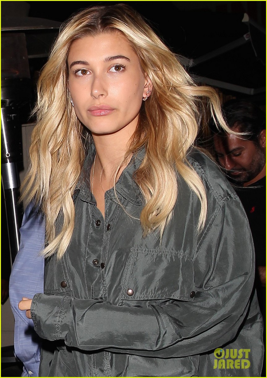 Hailey Baldwin Has Night Out in WeHo After Dining Out With Drake