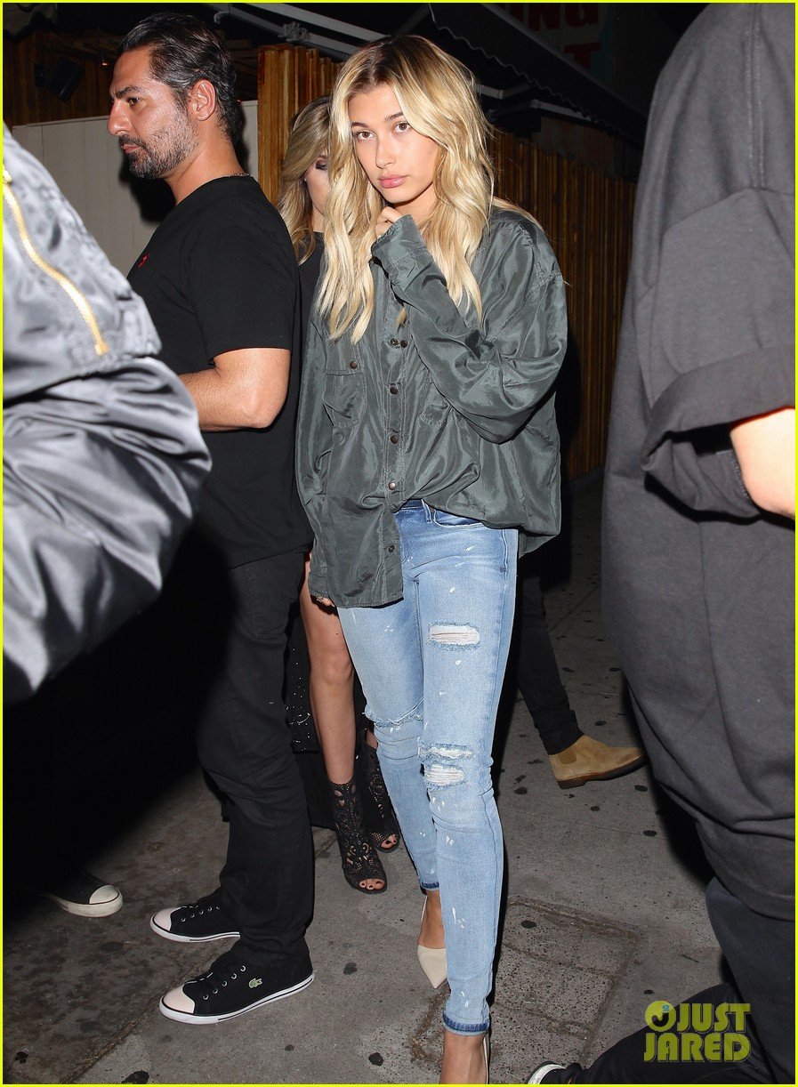 Hailey Baldwin Has Night Out in WeHo After Dining Out With Drake ...