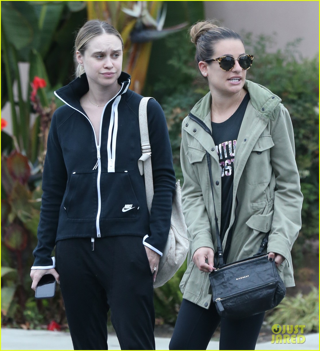 Lea Michele Joins Becca Tobin for Casual Outing | Photo 982971 - Photo