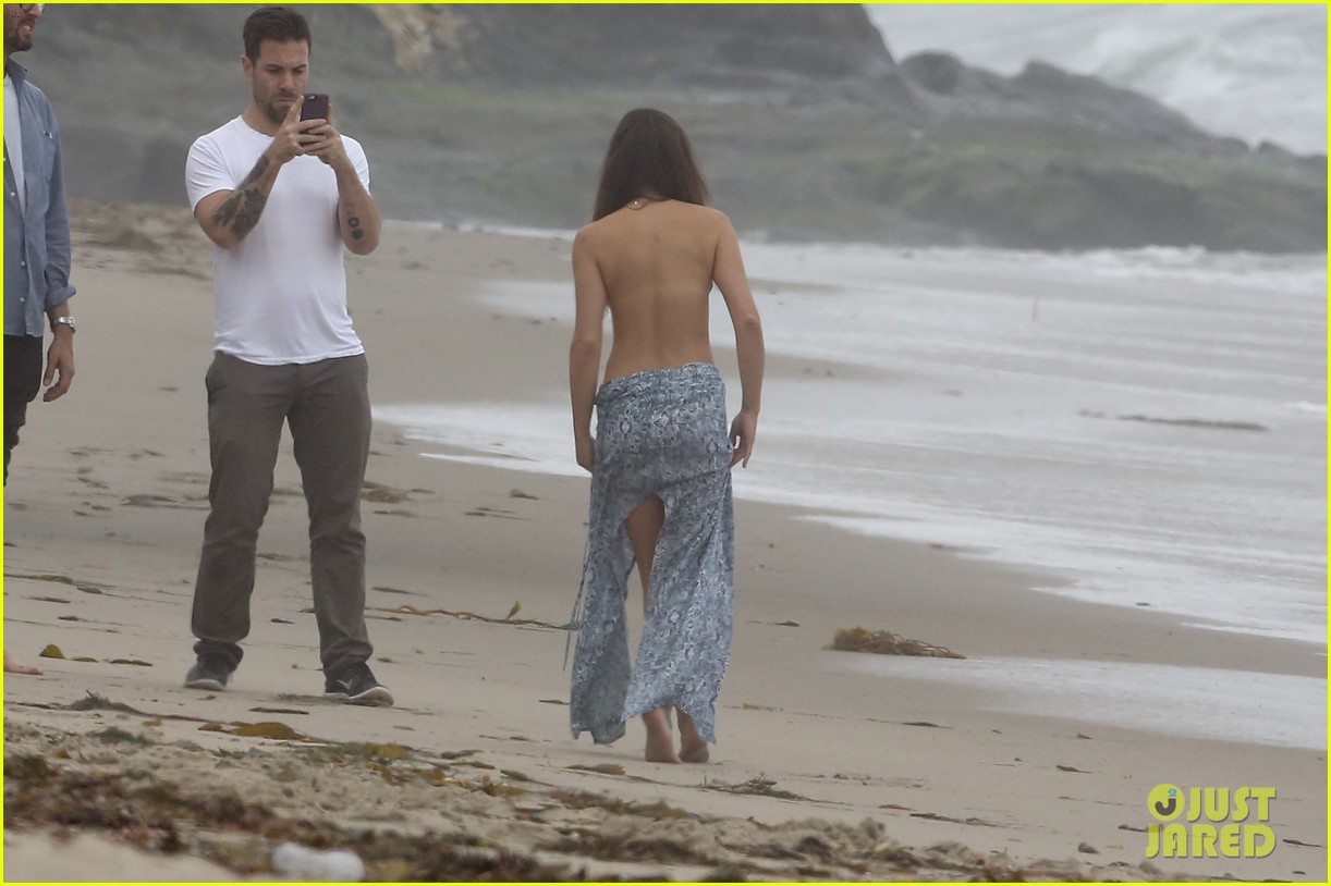 Lea Michele Strips Down At The Beach For Sexy Photo Shoot Photo 987685 Photo Gallery Just