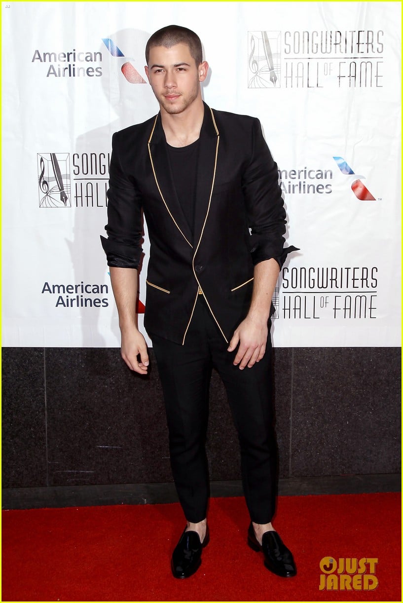 Nick Jonas Honored at Songwriters Hall of Fame Awards Gala in NYC ...