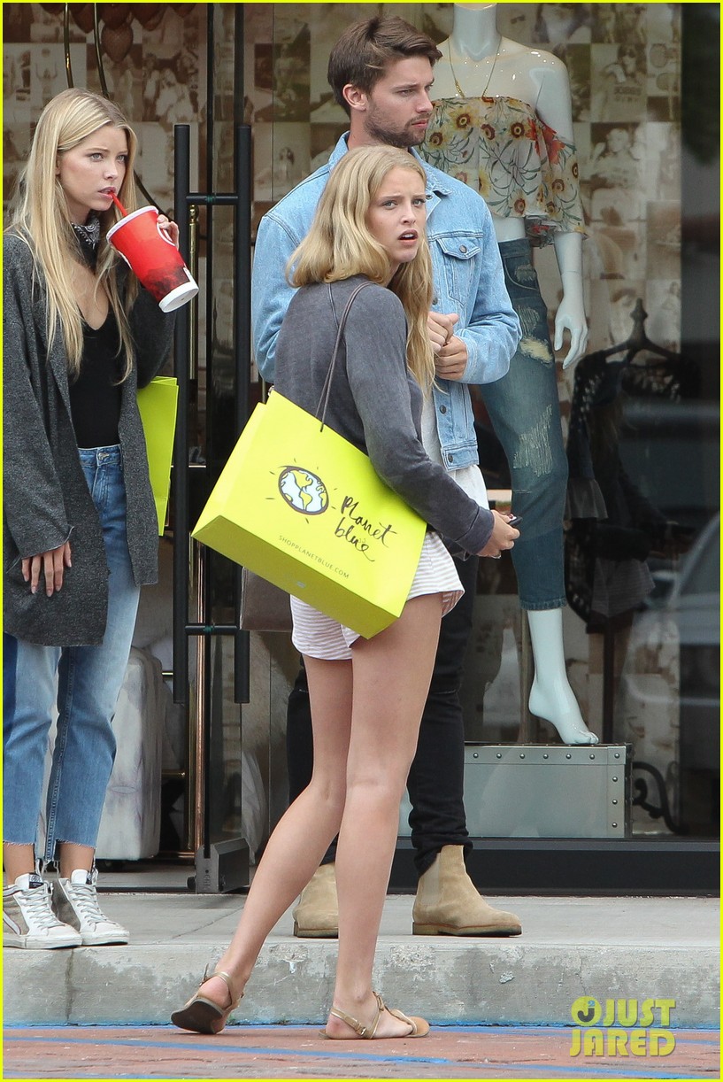 Full Sized Photo of patrick schwarzenegger abby champion shop planet