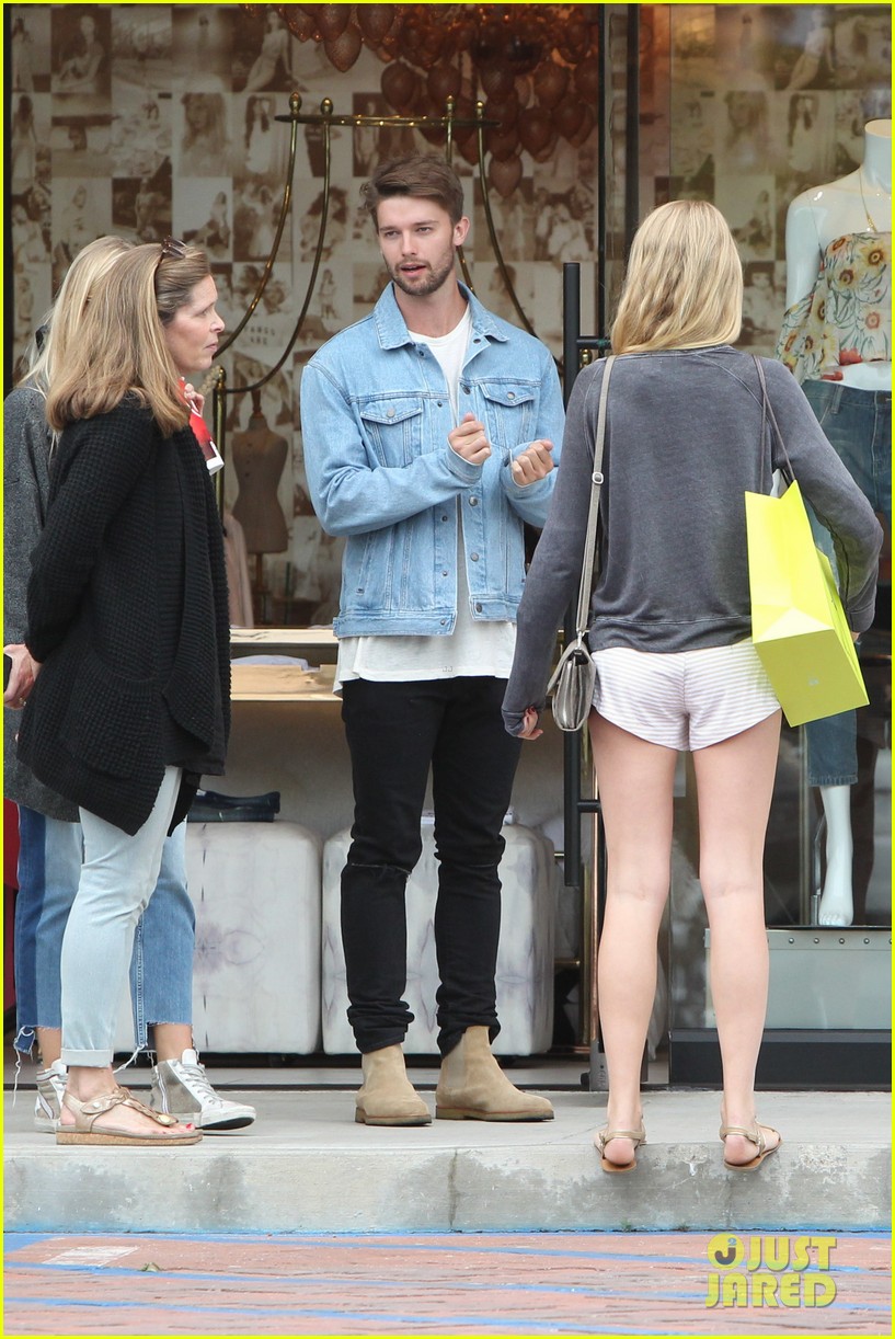 Patrick Schwarzenegger Shops With Abby Champion Before Weekend Party