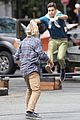 ross lynch olivia holt status update filming pics vancouver 02