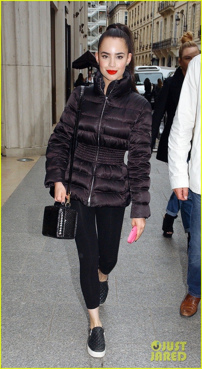 sofia carson heads to paris to promote adventures in babysitting 06