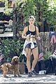 danielle campbell hike with her dogs 06