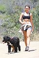 danielle campbell hike with her dogs 08