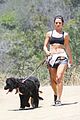 danielle campbell hike with her dogs 09