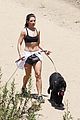 danielle campbell hike with her dogs 10