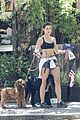 danielle campbell hike with her dogs 13