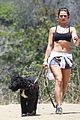 danielle campbell hike with her dogs 16