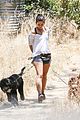 danielle campbell hike with her dogs 18