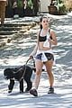 danielle campbell hike with her dogs 23