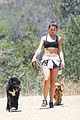 danielle campbell hike with her dogs 27