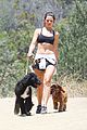 danielle campbell hike with her dogs 32