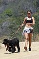 danielle campbell hike with her dogs 34