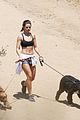 danielle campbell hike with her dogs 37