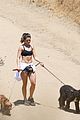 danielle campbell hike with her dogs 38