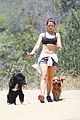danielle campbell hike with her dogs 40