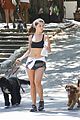 danielle campbell hike with her dogs 47