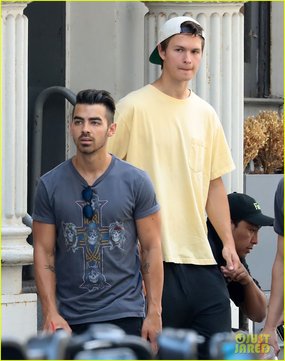 Ansel Elgort & Joe Jonas Enjoy A Boys Day In Nyc 